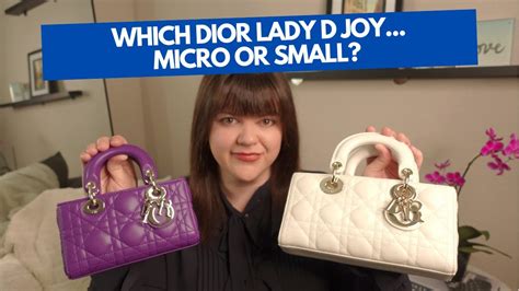 dior d joy size|(REVIEW) – DIOR LADY D.